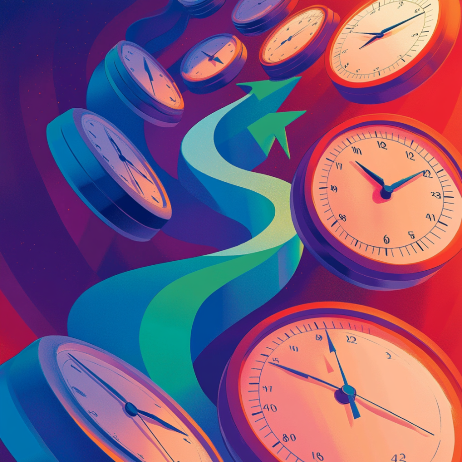unknownbt_A_row_of_clocks_melting_into_calendar_pages_all_orbit_dca10594-ce33-4045-936a-862a1c474088