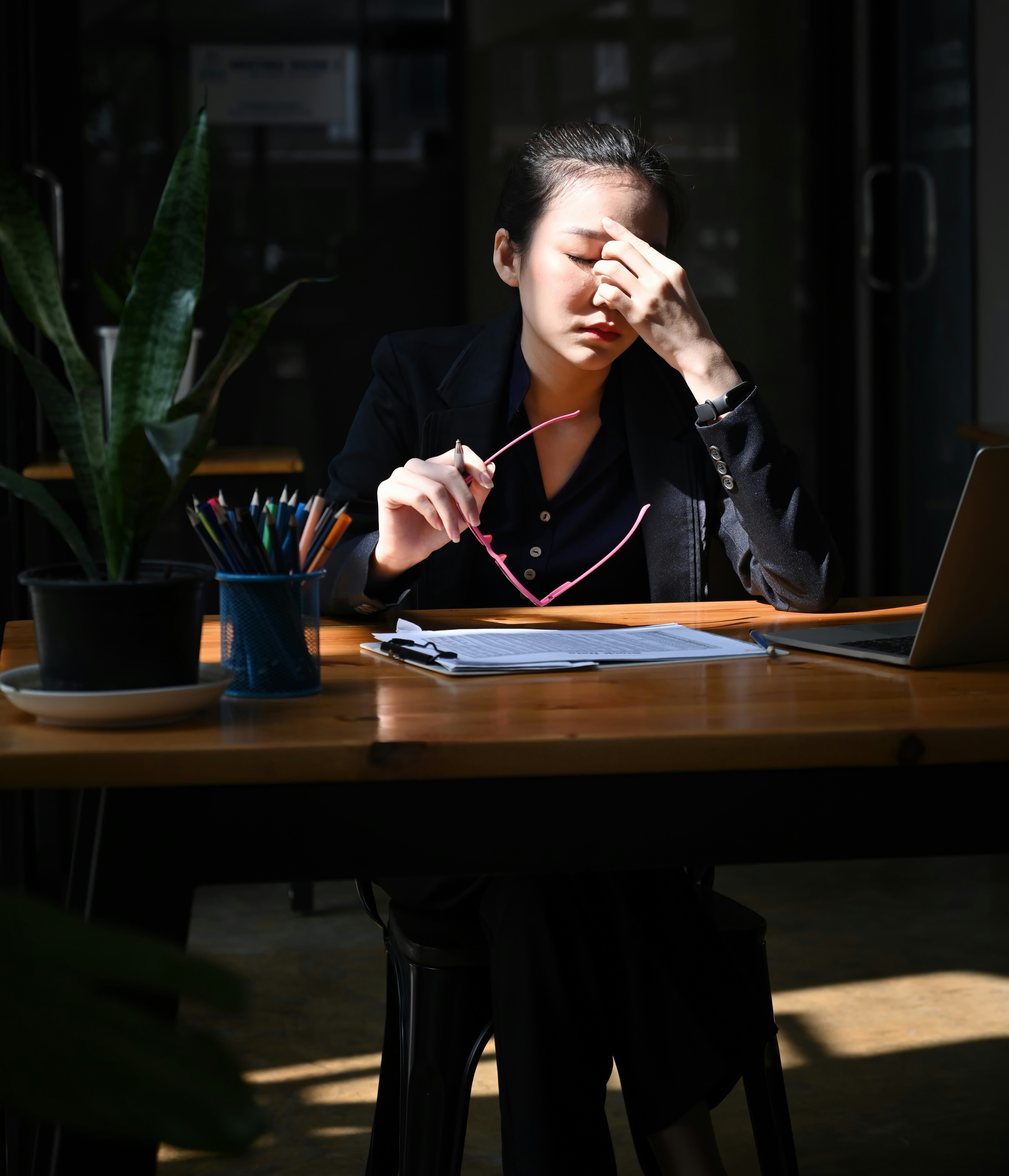 Stressed Employee